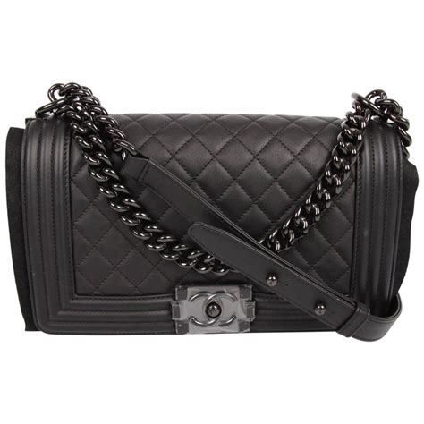 chanel so black boy 2018|chanel boys bag price.